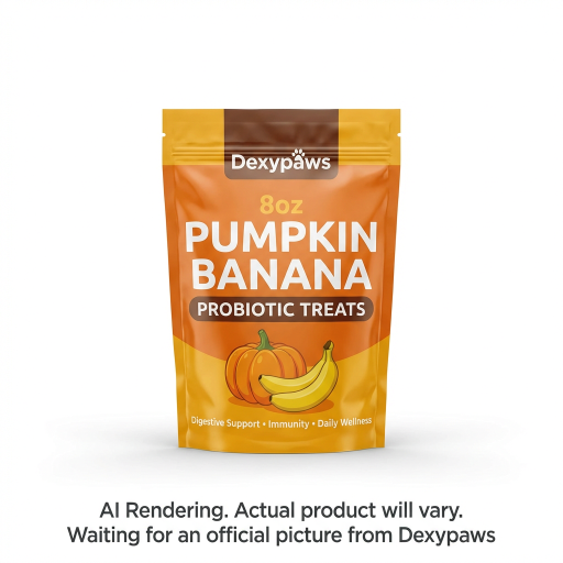 8oz Pumpkin Banana Probiotic Treats