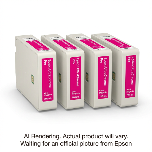 T80030v Epson UltraChrome Pro Magenta Multi-Pack (4) Ink Cartridge 700 ML