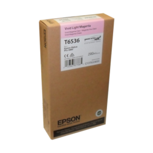 T653600 EPSON STYLUS PRO MAGENTA CLAIR VIVID 200ML