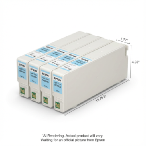 T80050v Epson UltraChrome Pro Light Cyan Multi-Pack (4) Ink Cartridge 700 ML