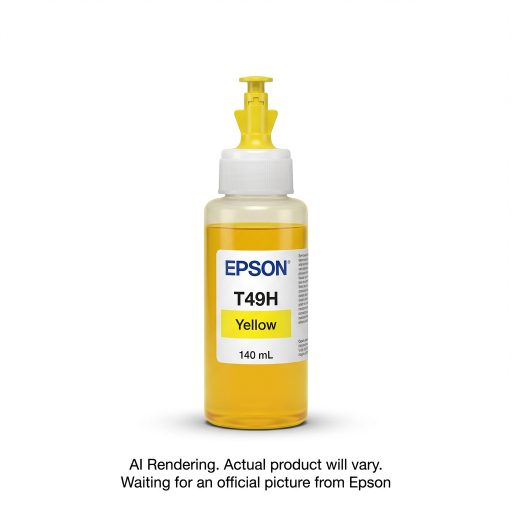 Bouteille d'encre jaune Epson T49H 140 ml SC-T3170xT49H400