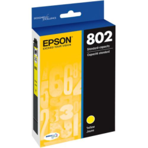 Cartouche d'encre jaune originale Epson 802 T802420S