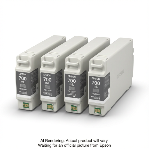 T80090v Epson UltraChrome Pro Gray Multi-Pack (4) Ink Cartridge 700 ML
