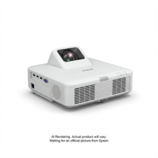 EPSON BrightLink 760Wi Interactive Ultra Short-throw Laser Projector, Wifi Miracast, 4100 Lumens, WXGA, White