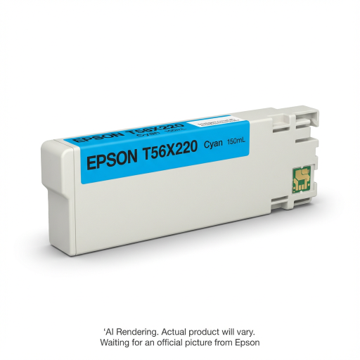 EPSON T56X Cyan Ink Cartridge for SC P7370/P9370 150ML