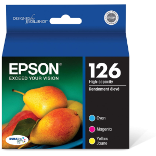 T126520S Epson 126 Color Original Ink Cartridge