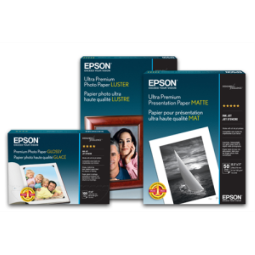 Epson Metallic Photo Paper - Glossy 36" x 100'S04558