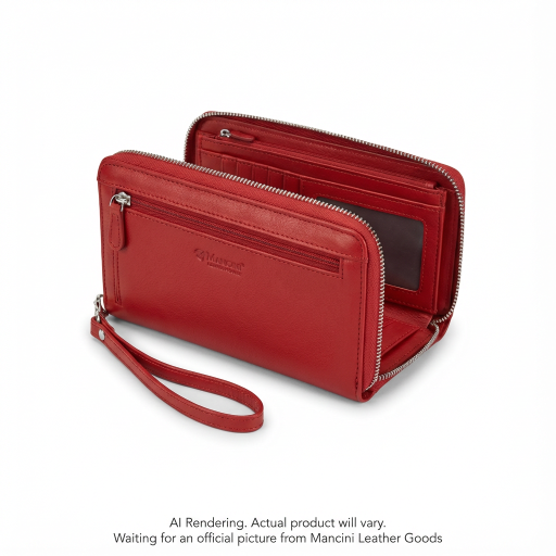 Ladies' "Wristlet" Clutch Wallet
