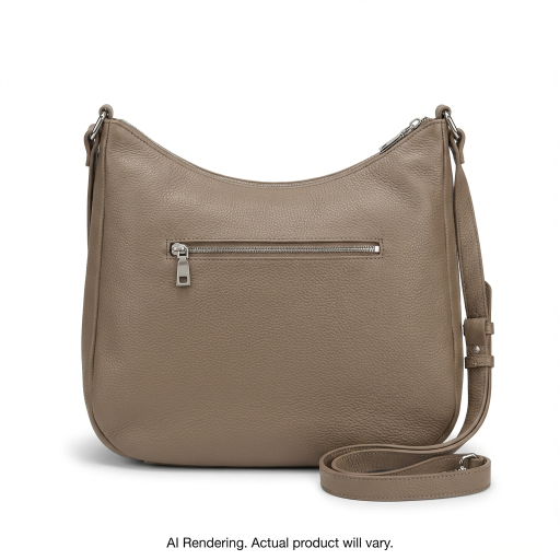 Sac hobo bandoulière Susan en cuir grainé