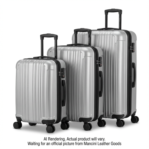 Perth Collection ABS Luggage Set