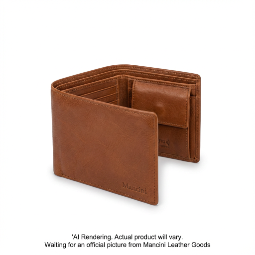 RFID Billfold with Coin Pocket
