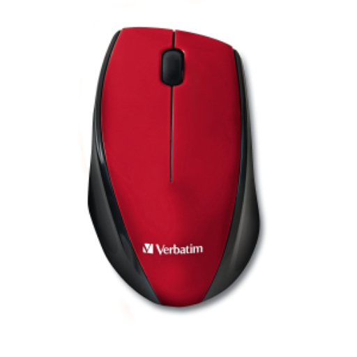Verbatim Wireless Blue LED Mouse (Red)