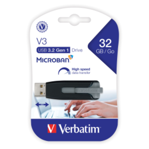 Verbatim 32GB SnG V3 USB 3.0 Black/Grey