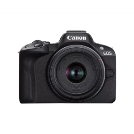 Canon 5811C012 EOS R50 STM Kit with RF-S 18-45mm – 24.2MP 4K Mirrorless Camera