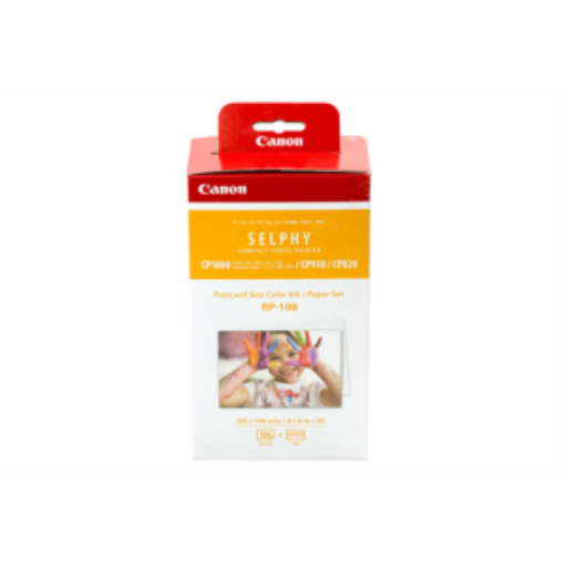 Canon Selphy Colour Ink and Paper Set RP-108