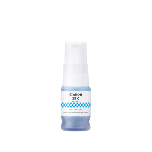 Canon GI-25 Cyan Ink Bottle