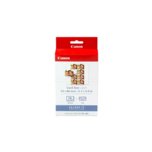 Canon Ink & Label Set KC-18IL (Card Size)