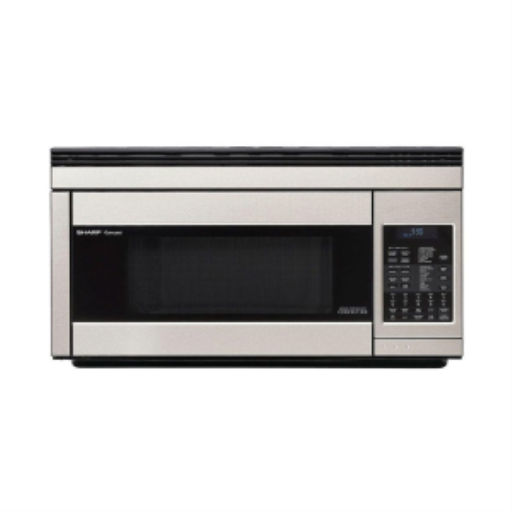SHARP R1874TY Carousel Over-the-Range Microwave – 1.1 cu. ft. 850W Convection Oven