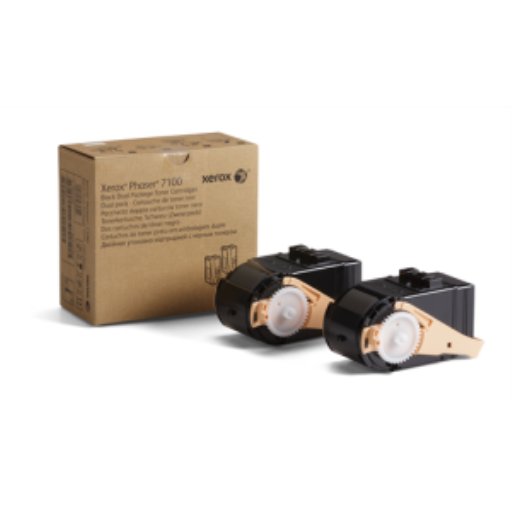 TONER DOUBLE NOIR XEROX POUR PHASER 7100