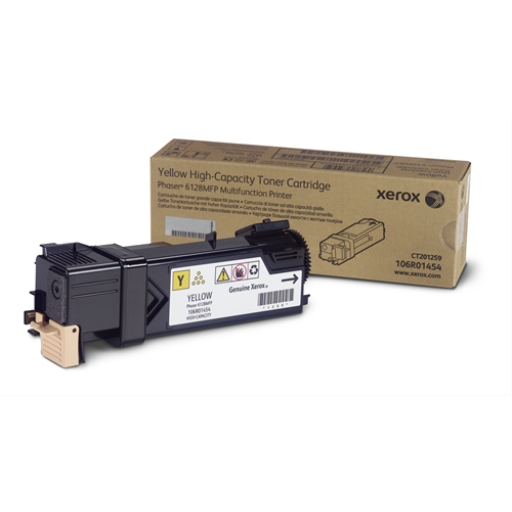 Cartouche de toner jaune 106R01454, Phaser 6128MFP