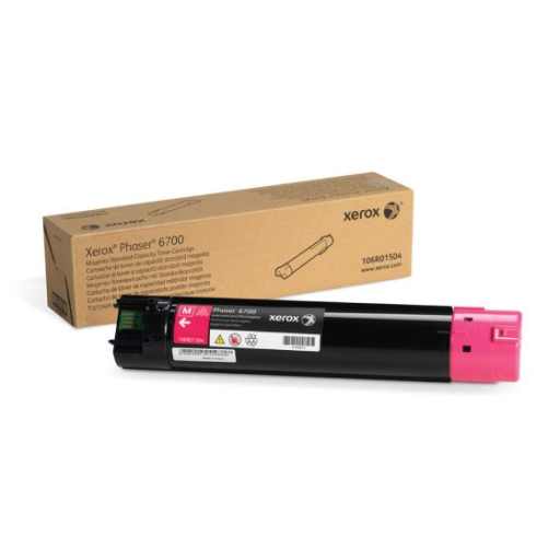 Cartouche de toner magenta capacité standard 106R01504, Phaser 6700