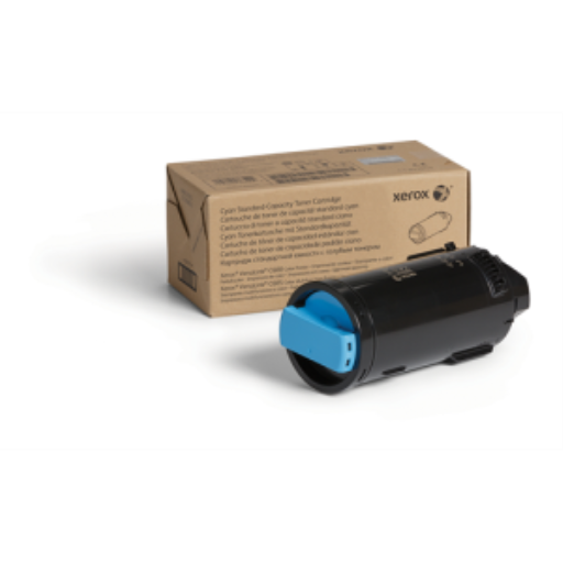 XEROX CYAN STD CAP TONER CARTRIDGE F/VERSALINK C600/C605
