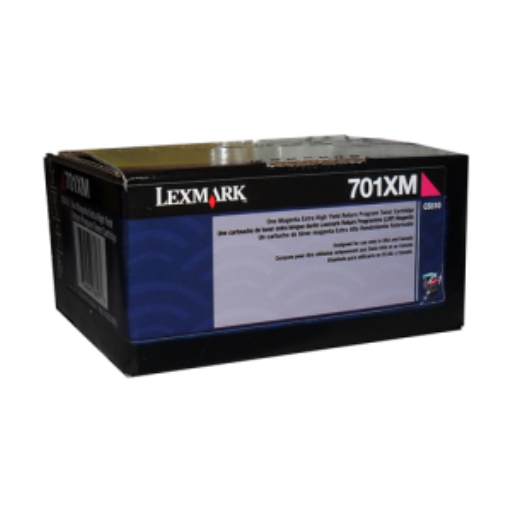 Lexmark CS/CX510 Magenta Return Programme 4K Toner Cartridge Part no.: 70C1XM0