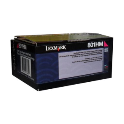 80C1HM0 Cartouche de toner Magenta Lexmark CX410,510 programme de retour 3K