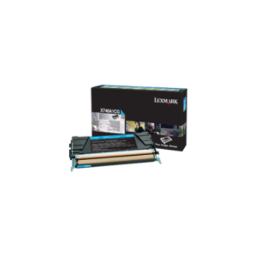 Lexmark X746,748 Cyan Return Program 7K Toner Cartridge