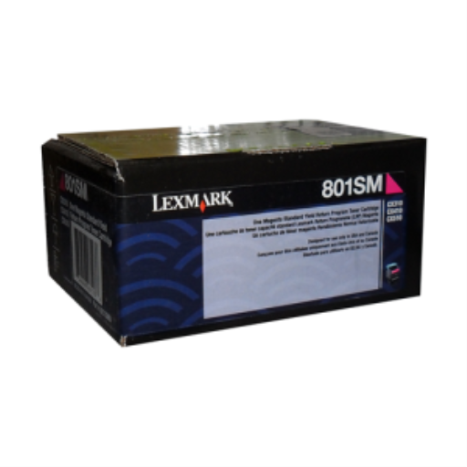Cartouche de toner magenta 2K du programme de retour Lexmark CX310, 410, 510