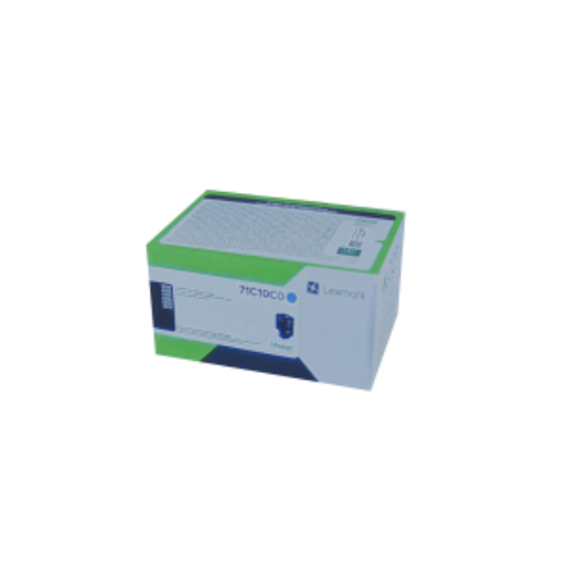 71C10C0 Lexmark CS/CX730, 735 Cartouche de toner cyan pour programme de retour 5K N° de pièce : 71C10C0
