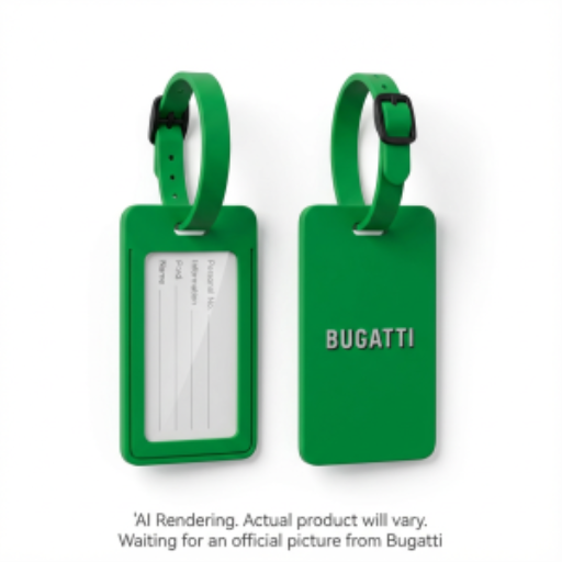 Bugatti - 2-Pieces Rubber Luggage Tag - Rubber