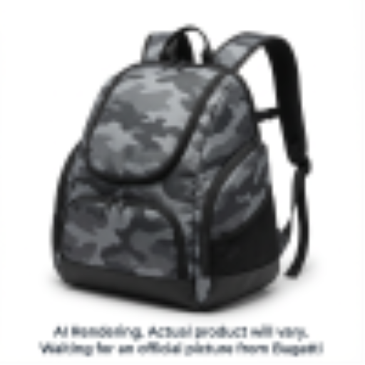 K&B Sport Junior Panorama Boot Backpack - Grey Camo