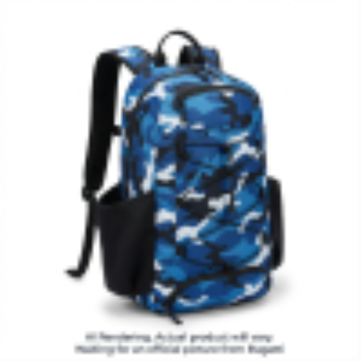 K&B Sport Junior Tremblant Boot Backpack - Blue Camo