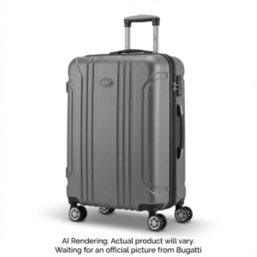 Bugatti Hamburg HLG7328BU Hardside Luggage – 28" Lightweight Polycarbonate Grey