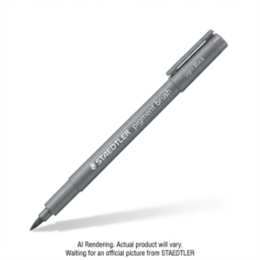 Pigment Brush Pen Light Black