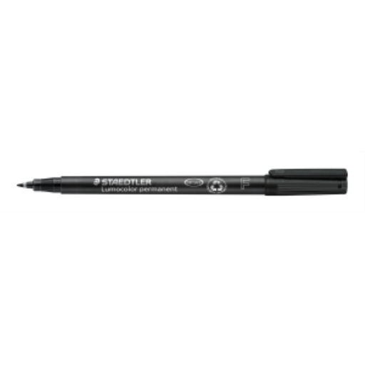 318-9 STAEDTLER-Mars Limited MARKER LUMO.FINE PERM.BLACK