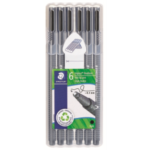 Fineliner Triplus Rpp 0.3Mm Black