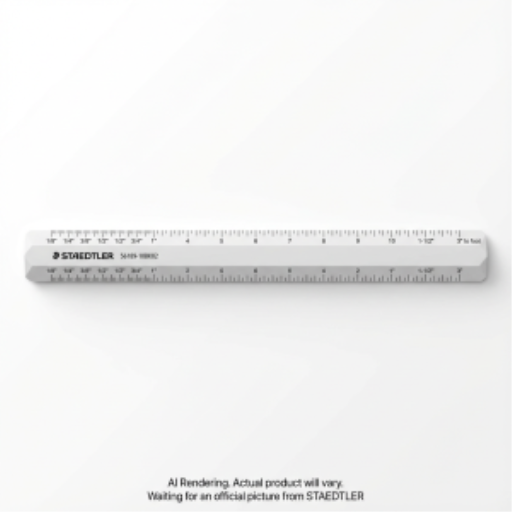 Flat scale 12'' architect BK