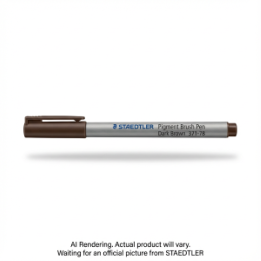 Pigment Brush Pen Dark Brown