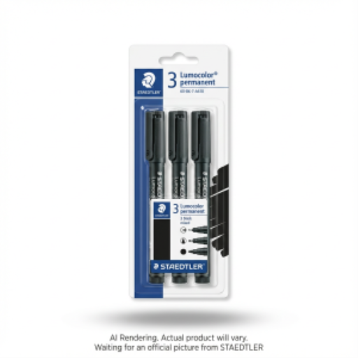 Marker Set Lumocolor 3Pcs Bk