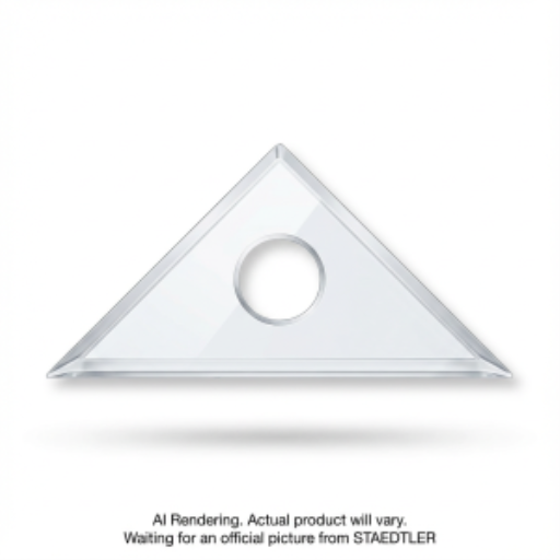Triangle 8'' 45/90 degree BK