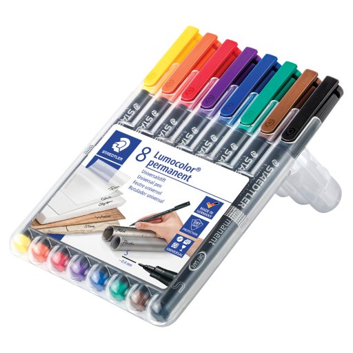 313-WP8 STAEDTLER-Mars Limited MARKER LUMO.XFINE PERM.