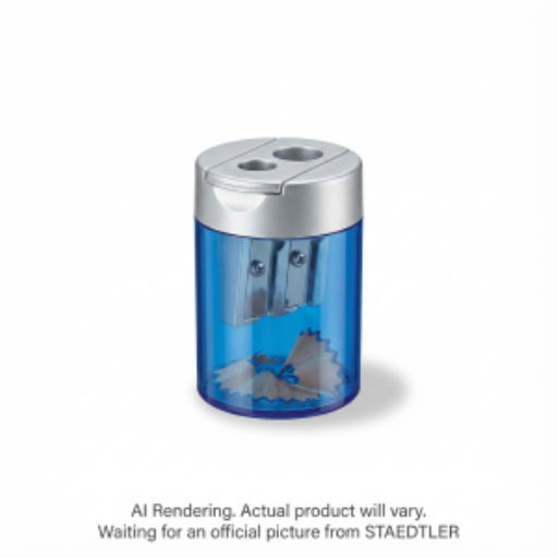 Sharpener tub 2 hole round BK