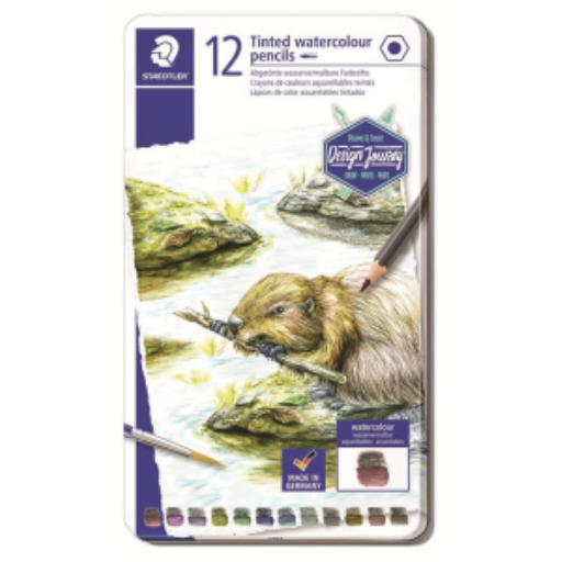 Coloured pencil tint 12pc 100% PEFC