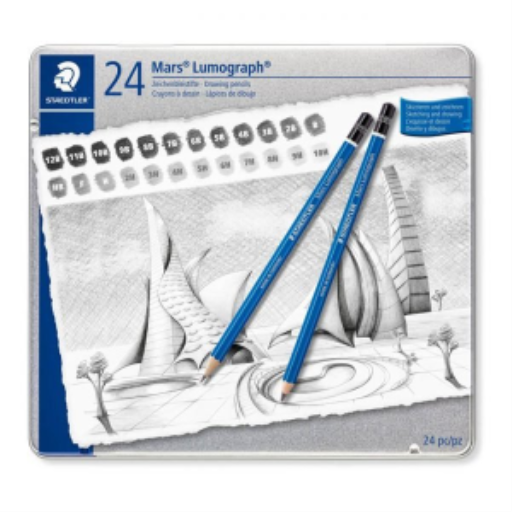 Pencil Mars Lumograph x24 100% PEFC