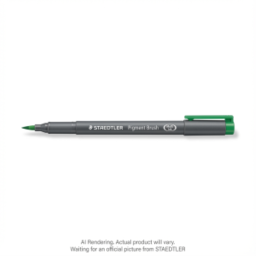 Pigment Brush Pen Green