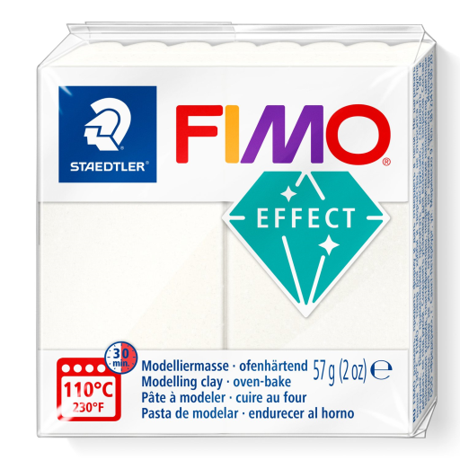 Pâte à modeler Fimo Effect nacré métallique 57g (2 oz)