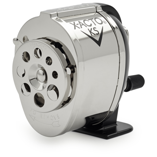 X-ACTO 1031T KS Manual Mountable Metal Pencil Sharpener – Adjustable for 8 Pencil Sizes