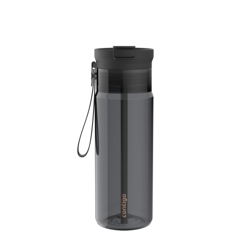 Contigo Bouteille d'eau double goulot 24 oz en plastique – Réglisse – Plastique